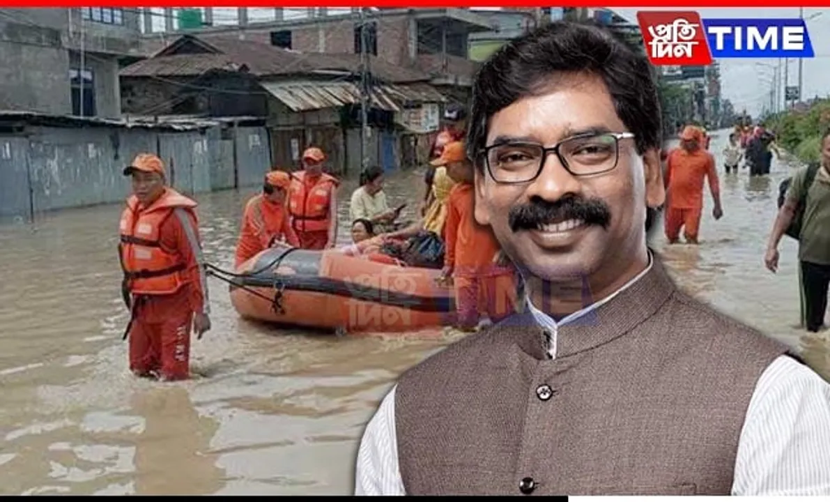 Jharkhand CM Donates Rs 2 Cr for Assam's Flood Relief
